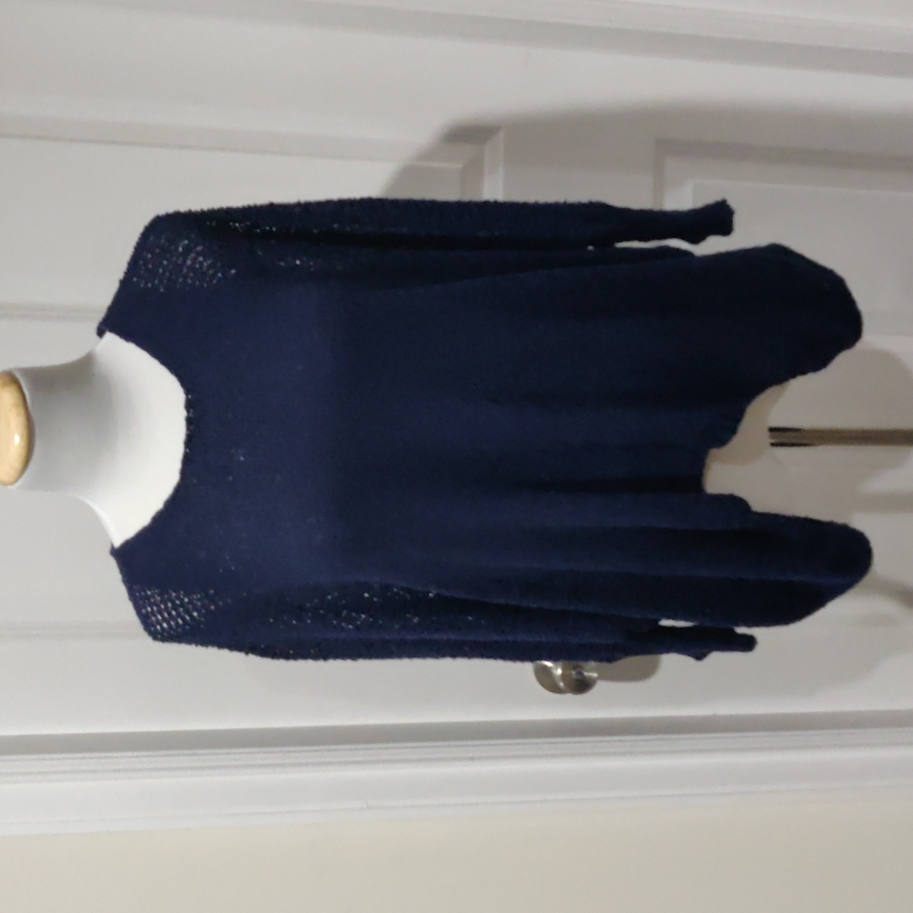 Navy oversized sweater